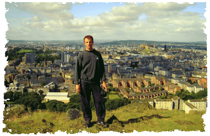 0864. UK. Edinburgh from Salisbury Crags 24.08.2008