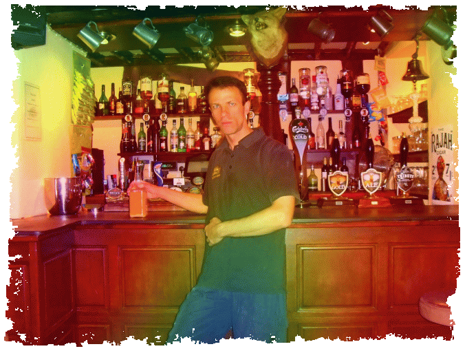 1014. UK. Exford. Crown Hotel pub 21.06.2011