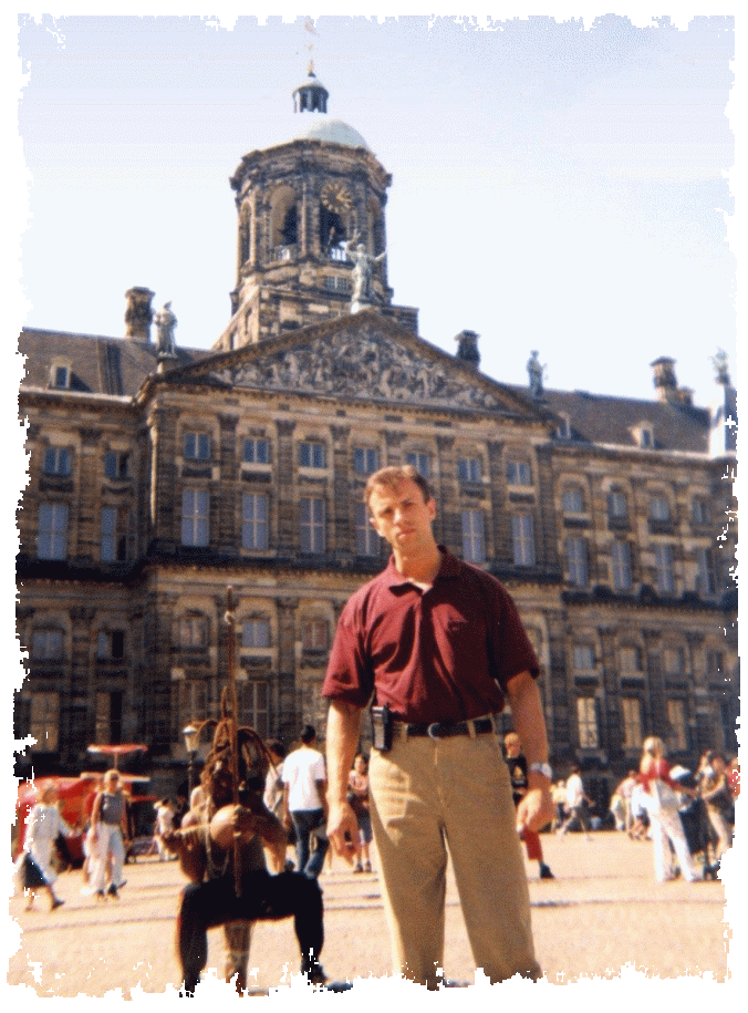 0232. Netherlands. Amsterdam. Dam Square. Royal Palace 13.08.2002