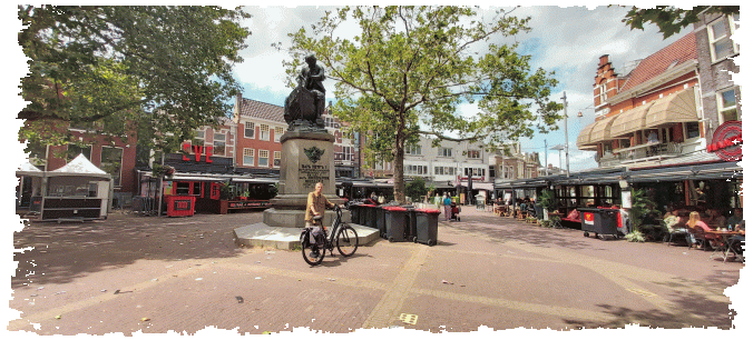 2112. Netherlands. Zaandam. Dam Square panorama 16.07.2023