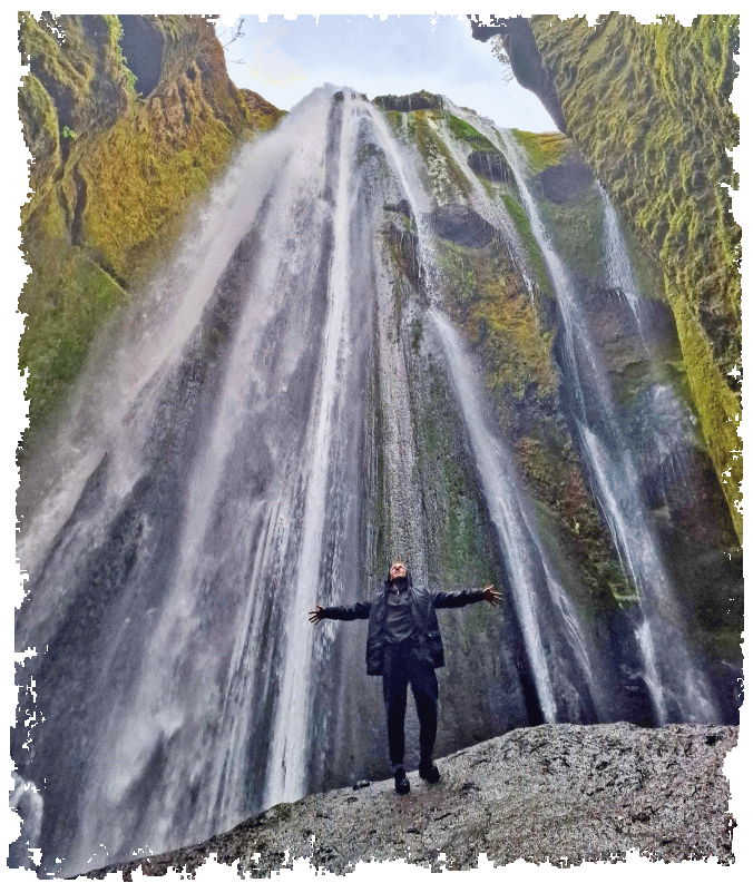 2486. Iceland. Southern Region. Gljufrafoss waterfall 05.10.2023